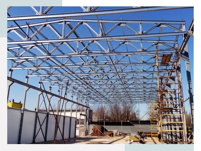 Строительство цехов в Краснодар от 619 руб. под ключ