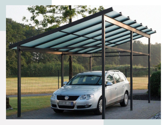 Навесы для автомобилей в Краснодаре
