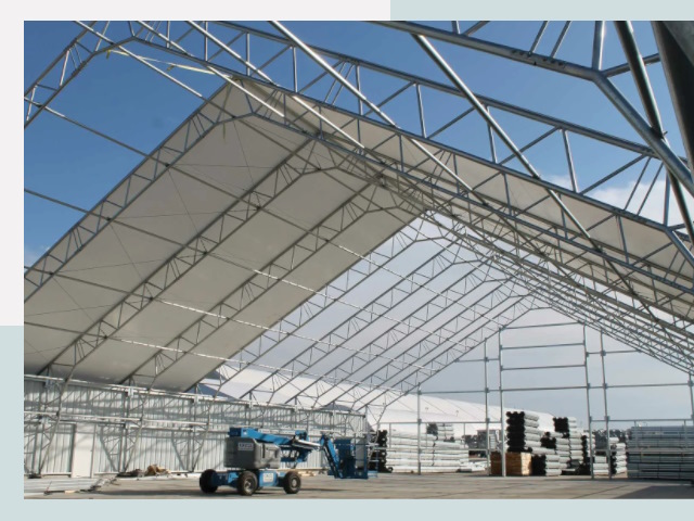 Каркасно-тентовые сооружения от СтальСтрой-Ксд по цене 619 руб.