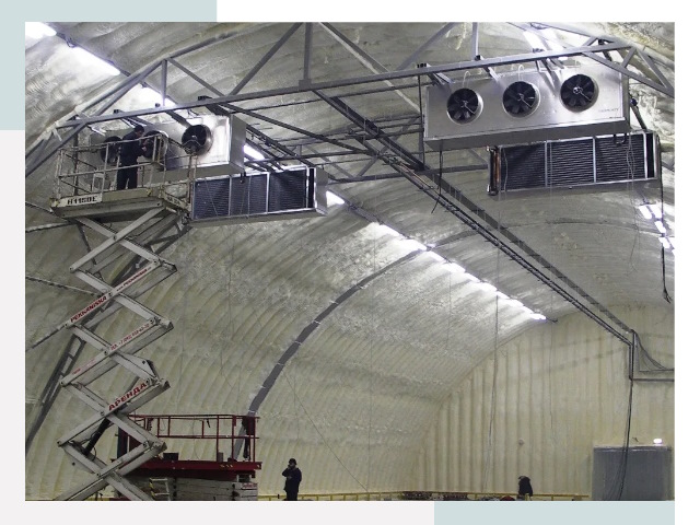 Оснащение ангаров в Краснодаре