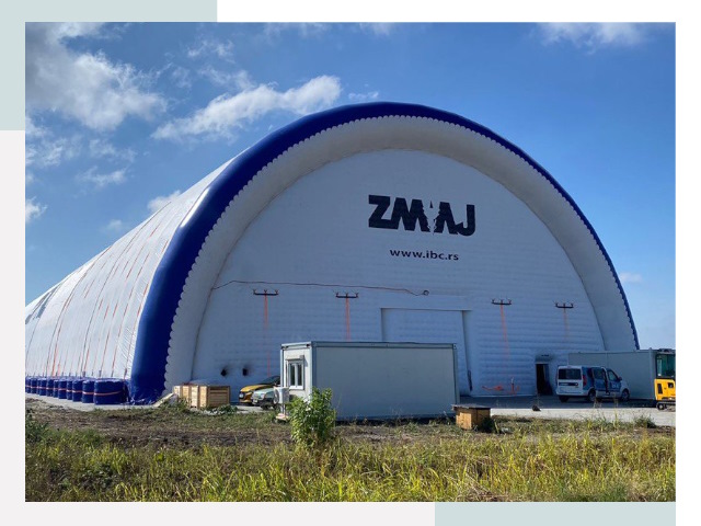 Брендирование ангаров в Краснодаре