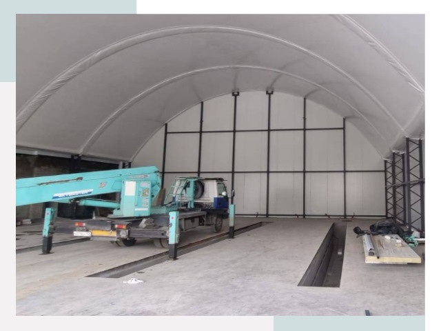 Внутреннее оснащение ангаров в Краснодаре