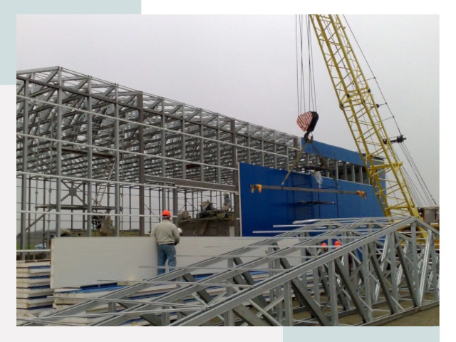 Монтаж ангаров в Краснодаре