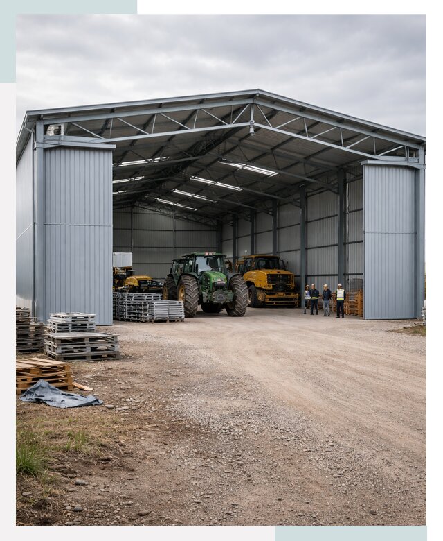 Ангары для сельхозтехники в Краснодаре от 20638 р. | СтальСтрой-Ксд