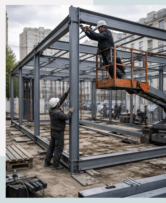 Строительство и монтаж торговых павильонов под ключ в Краснодаре